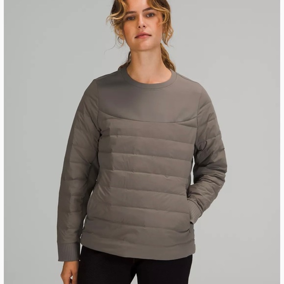 lululemon athletica Jackets & Blazers - NWT Lulu lemon Down and Around Crew pullover